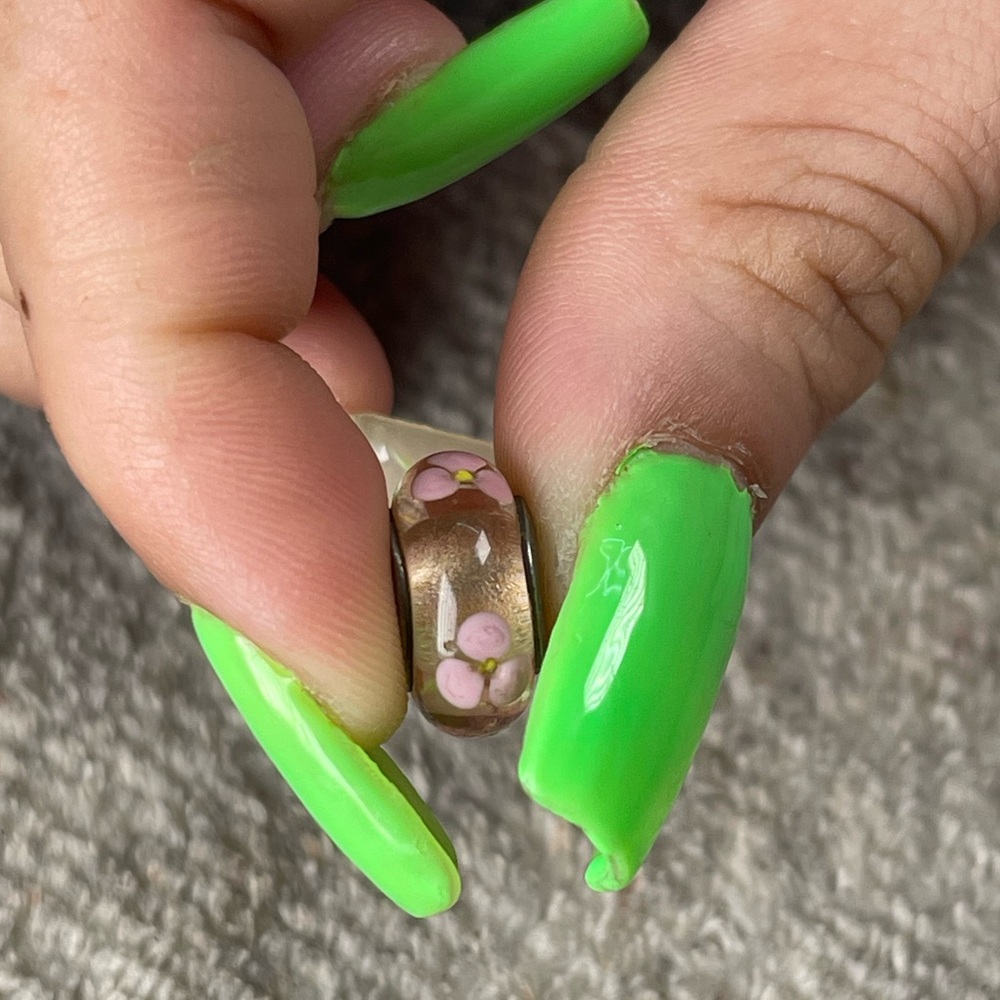 925 Sterling Silver Pandora Cristal Charm